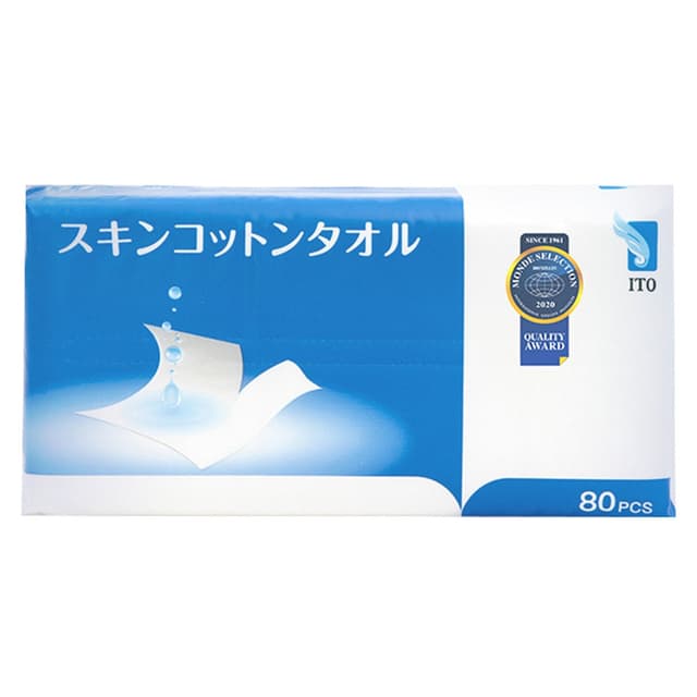 ITOスキンコットンタオル 約200×180㎜(80枚) 1