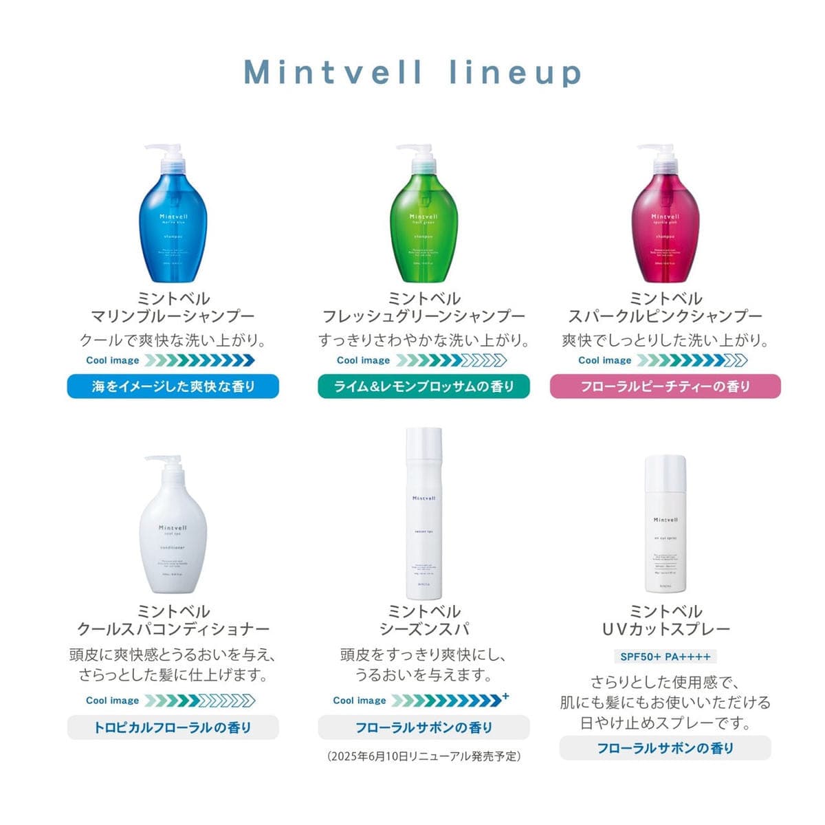 ミントベル マリンブルーシャンプー 250mL 6