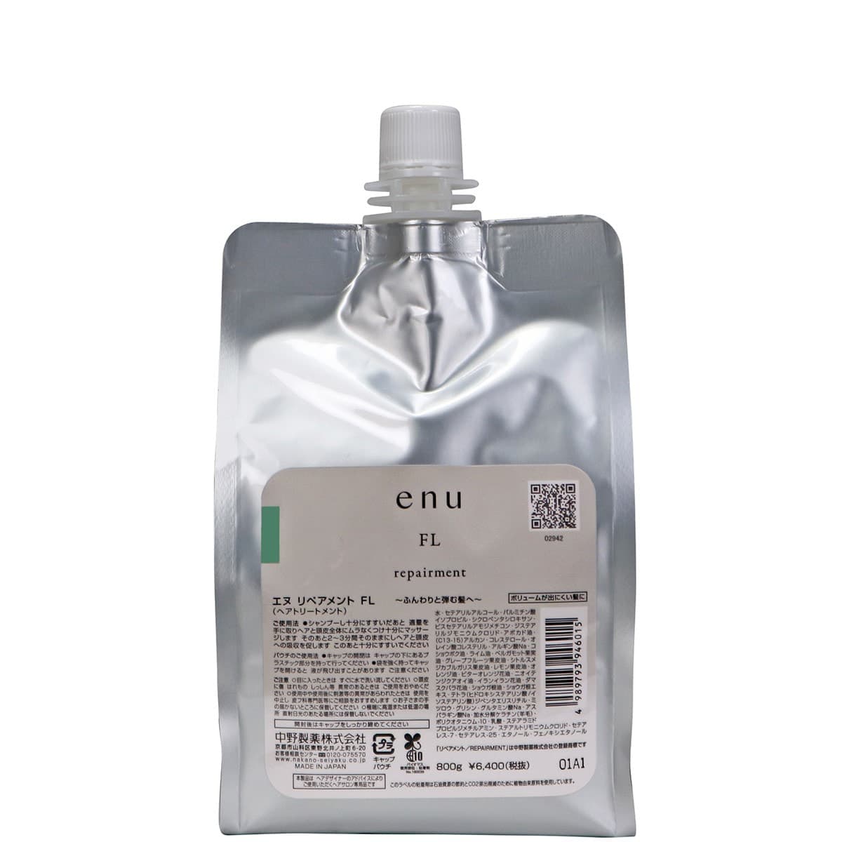 enu(エヌ)リペアメント FL 800ml レフィル 1