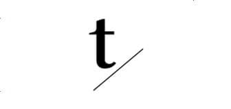 t/（ティースラッシュ）