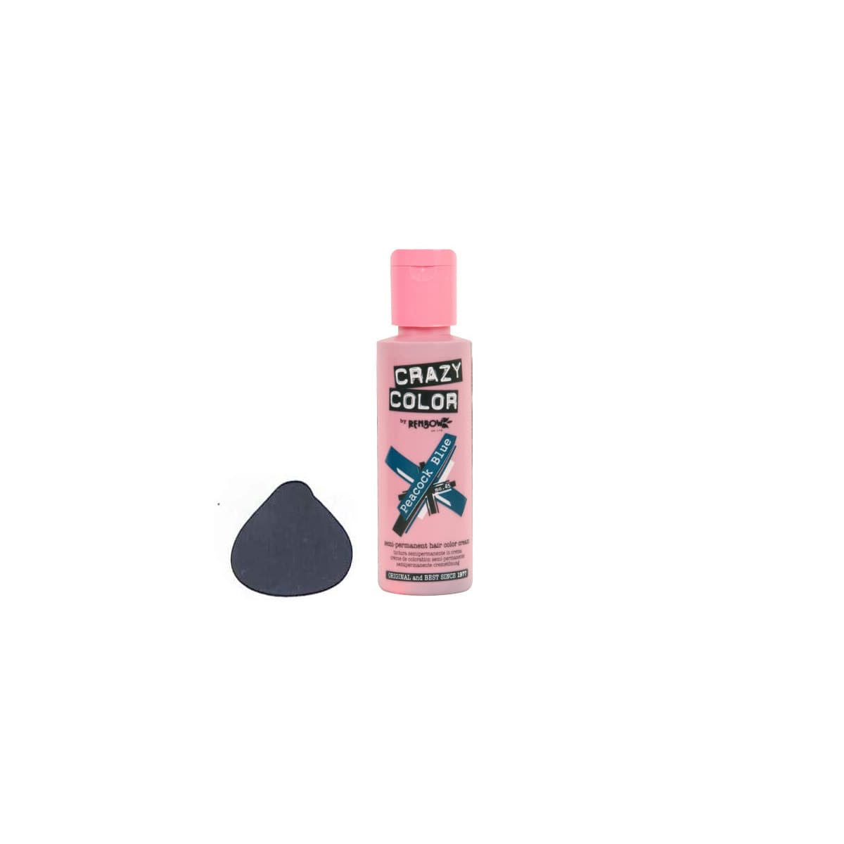 クレイジーカラー 100ml〈ピーコックブルー〉 2