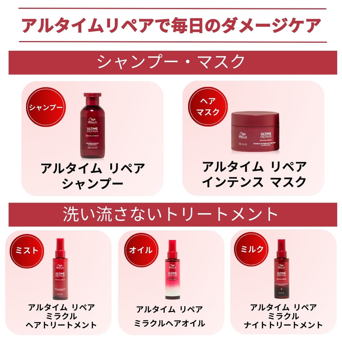 アルタイムリペア シャンプー 250ml 6