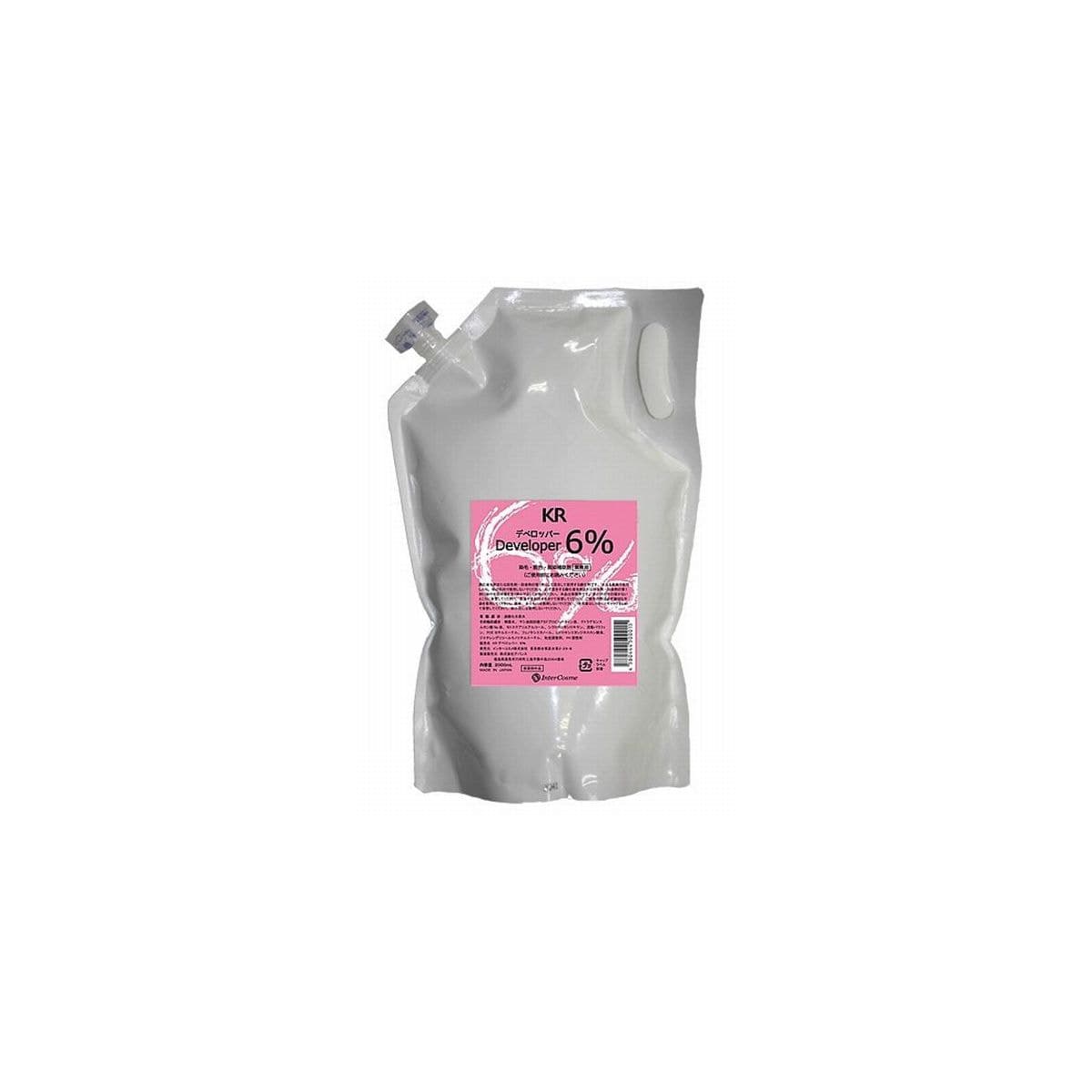 KRデベロッパー6% 2000ml(インフィットイルミアント共通2剤)【医薬部外品】 1