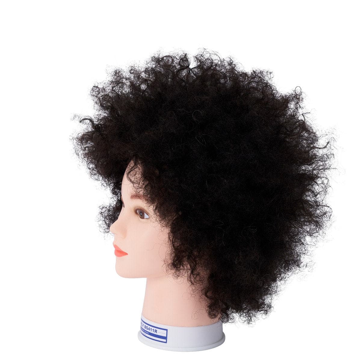 トレーニングウィッグ CURLY BG411R【ストレート・縮毛矯正トレーニング用・人毛100％】 3