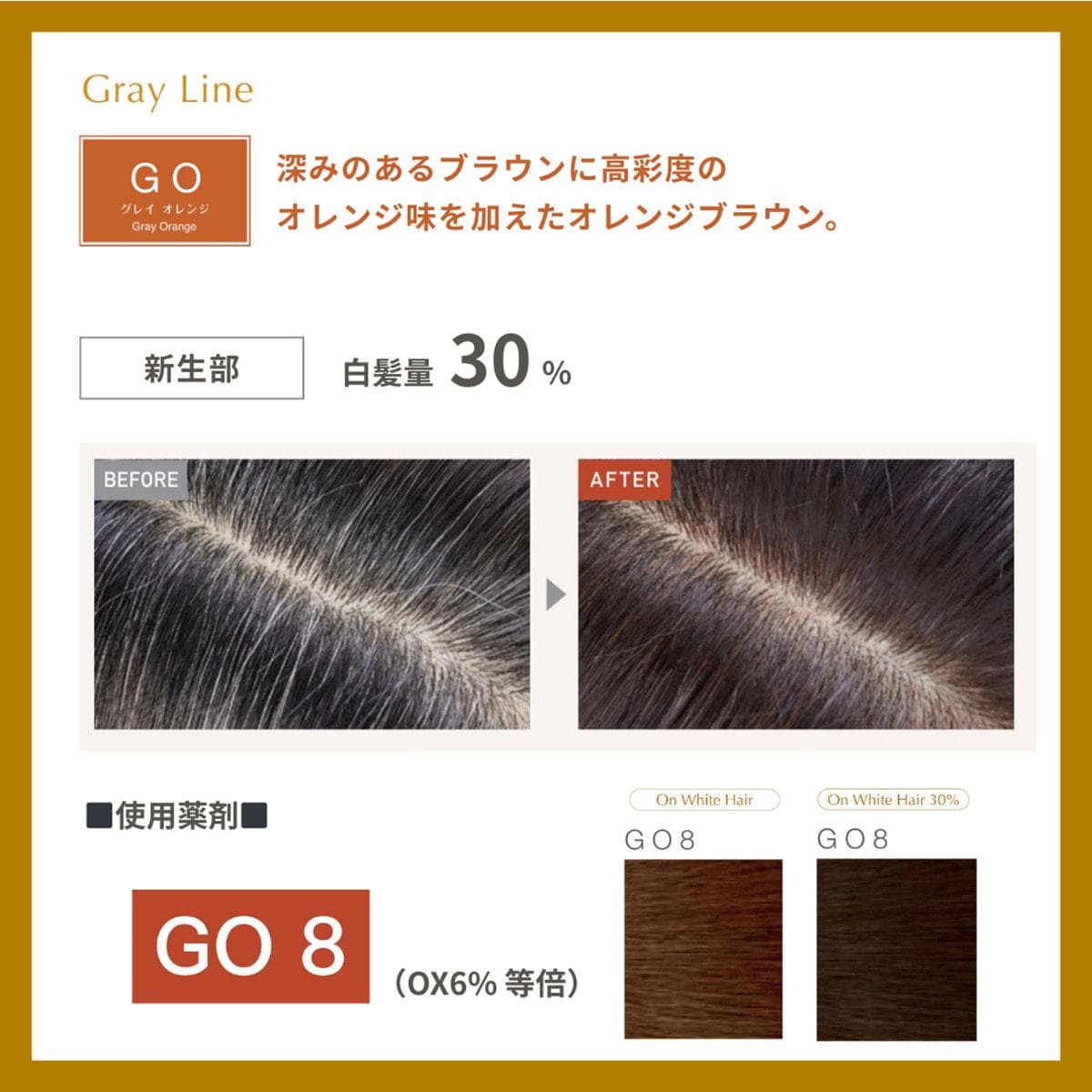 プロステップ GO8 80g《グレイカラー》【医薬部外品】 3