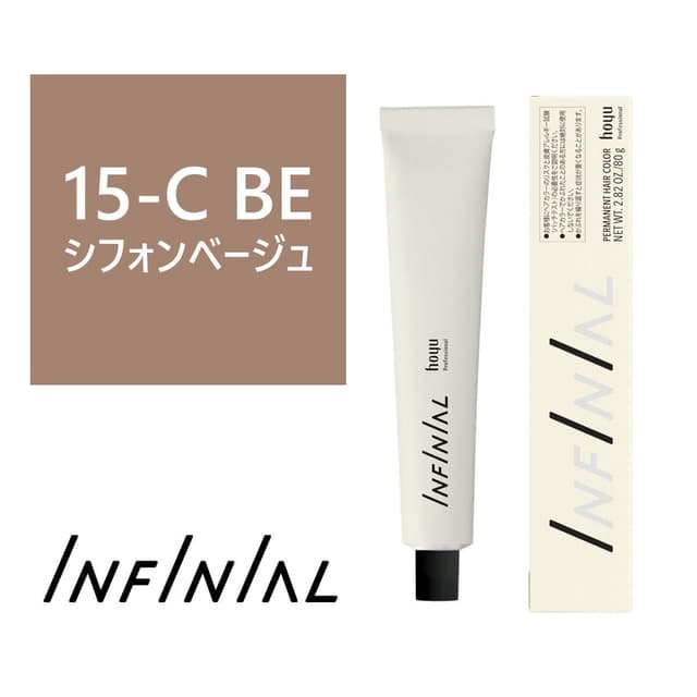 インフィニアル 15-C BE（シフォンベージュ）80g【医薬部外品】 1