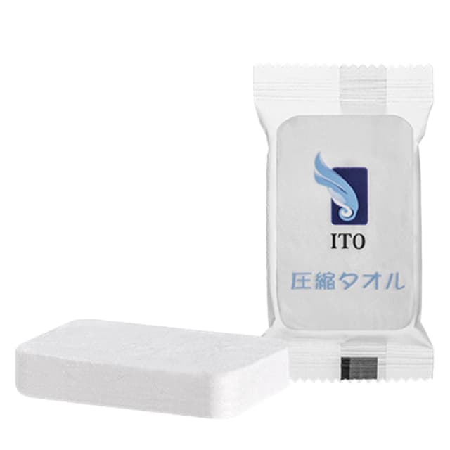 ITO圧縮タオル 約240×300㎜ ≪22PCS≫ 2