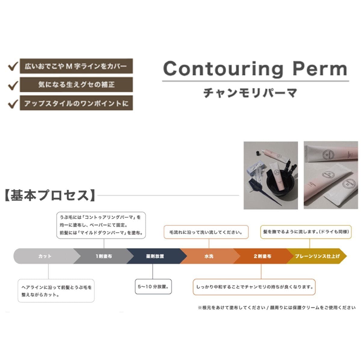 BM コントゥアリングパーマ70g(1剤)≪チャンモリパーマ≫ 5