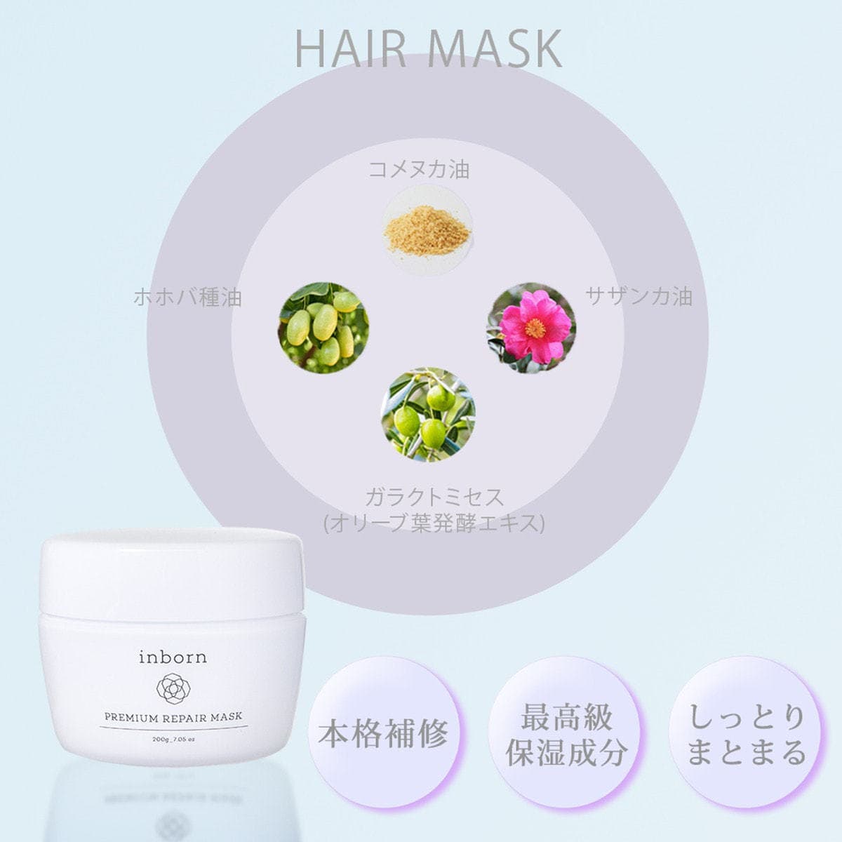 inborn(インボーン)プレミアムリペアマスク 200g 2
