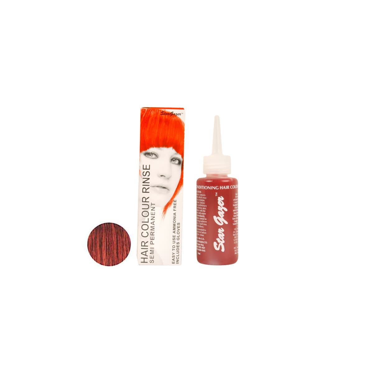 スターゲイザー ヘアカラーリンス 70ml＜ホットレッド＞ 2