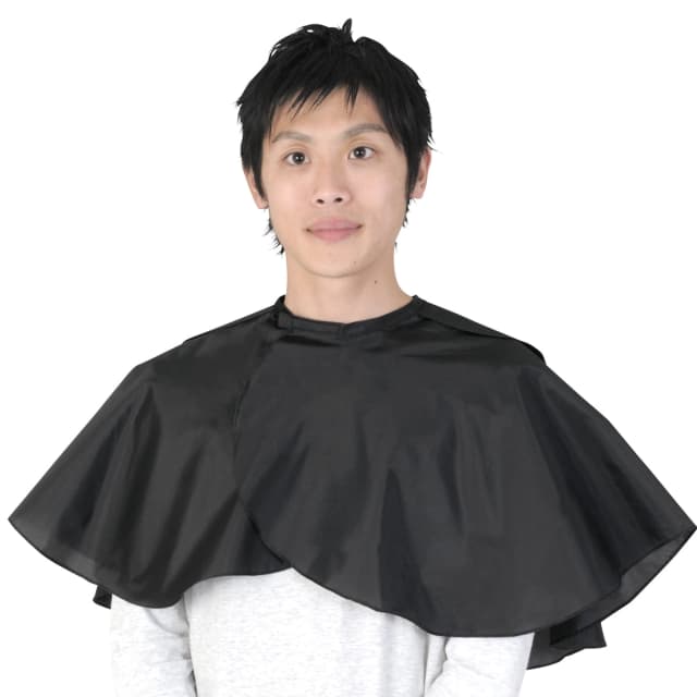エクセル No.1017コンパクトサイズバックシャンプークロス ブラック 3