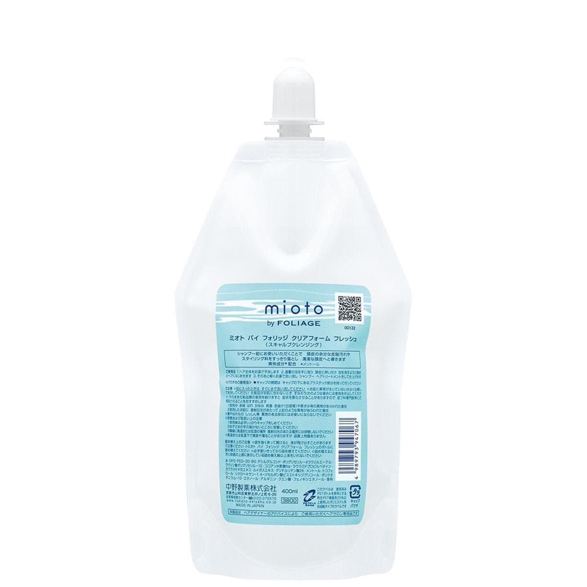 ミオト バイ フォリッジ クリアフォーム フレッシュ(レフィル) 400ml 1