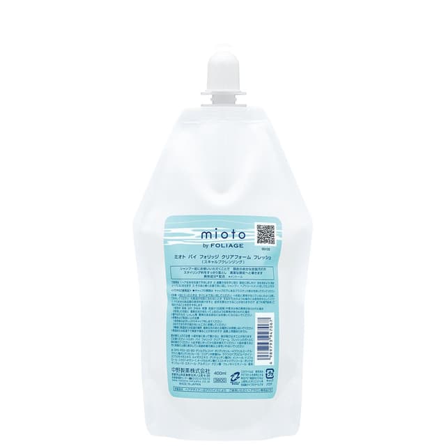 ミオト バイ フォリッジ クリアフォーム フレッシュ(レフィル) 400ml 1