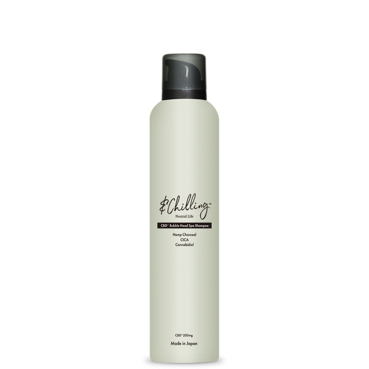 &Chilling CBD バブルヘッドスパシャンプー 200g 1