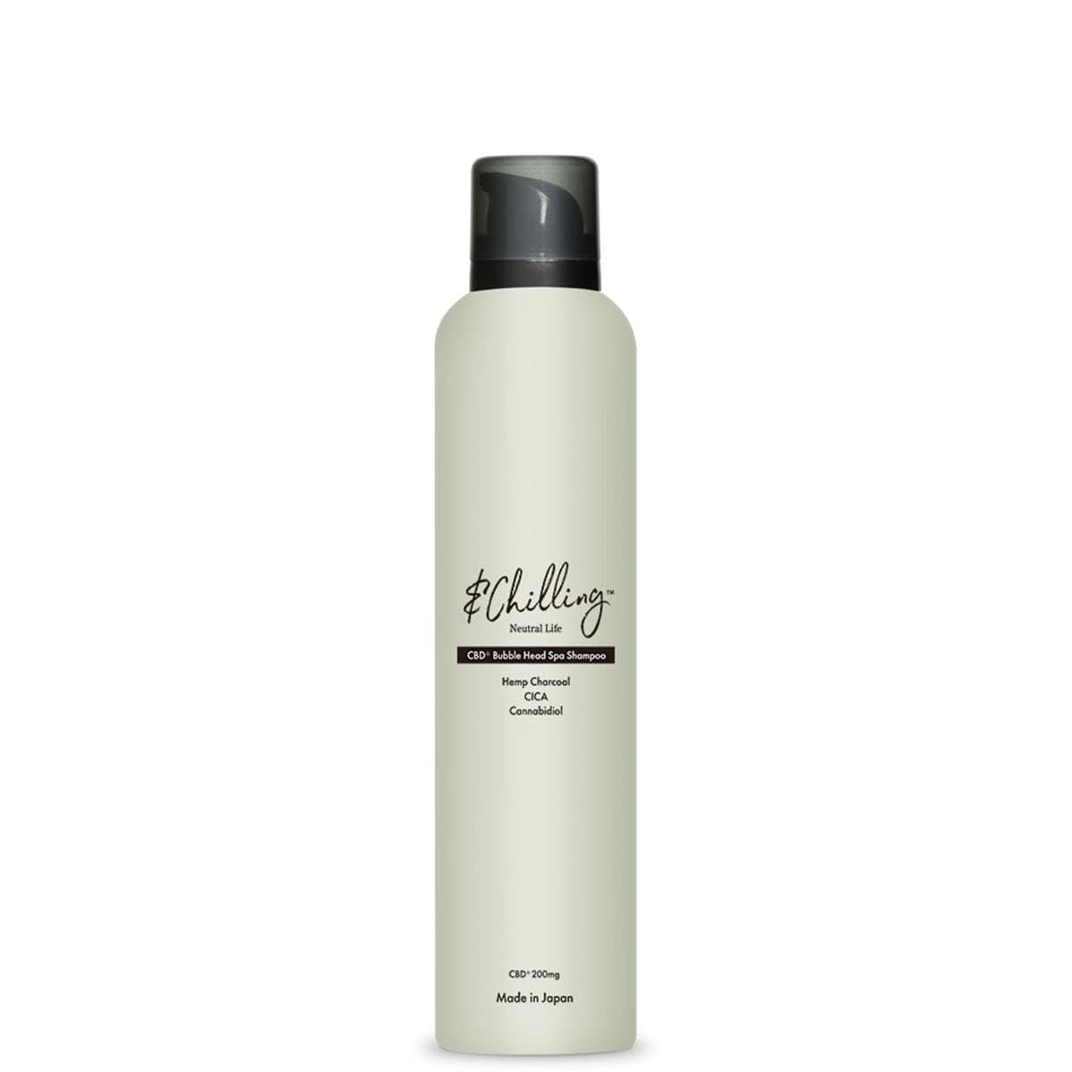 &Chilling CBD バブルヘッドスパシャンプー 200g 1