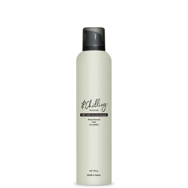 &Chilling CBD バブルヘッドスパシャンプー 200g 1