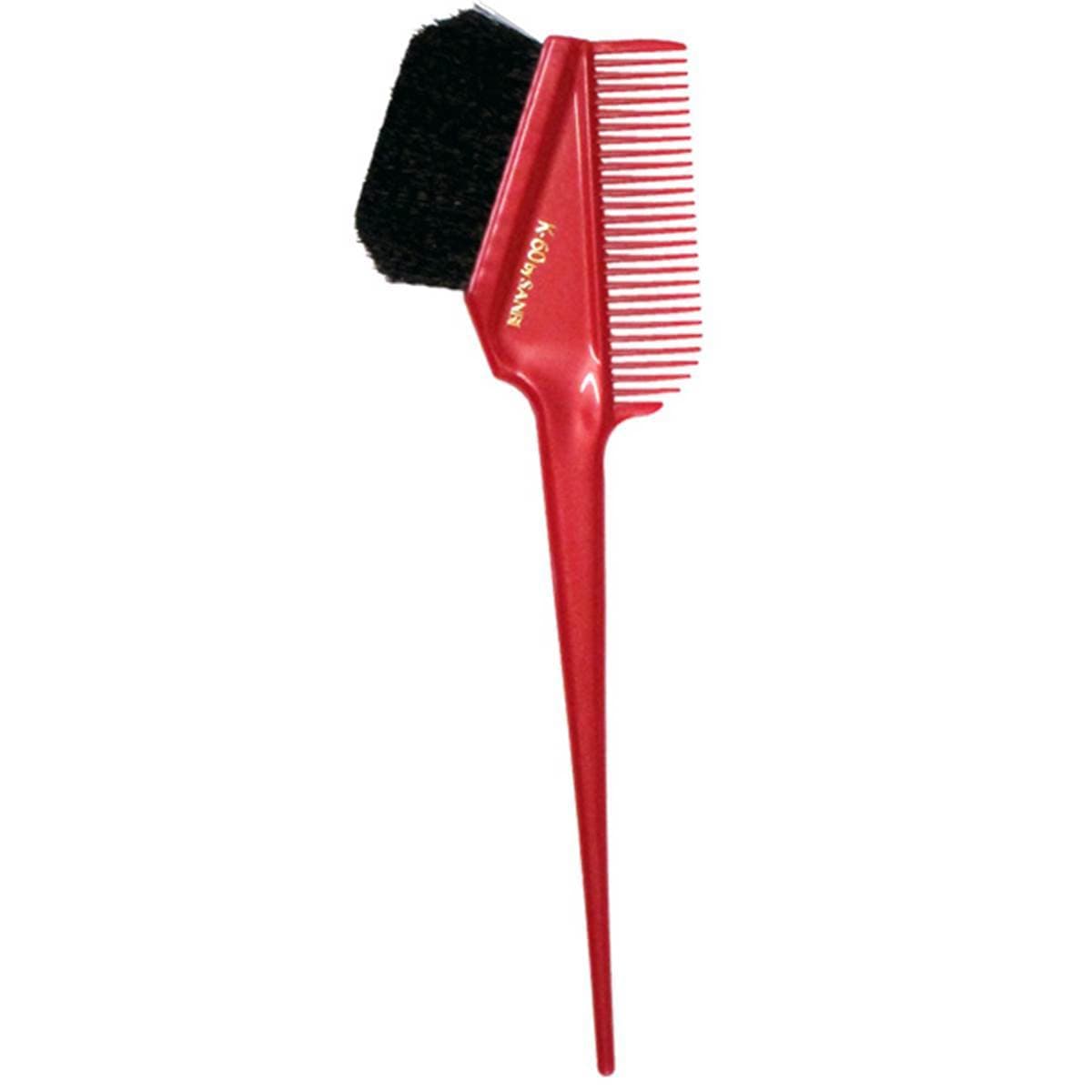 ヘアダイブラシK-60 BR カーマインレッド（ブラック毛） 1