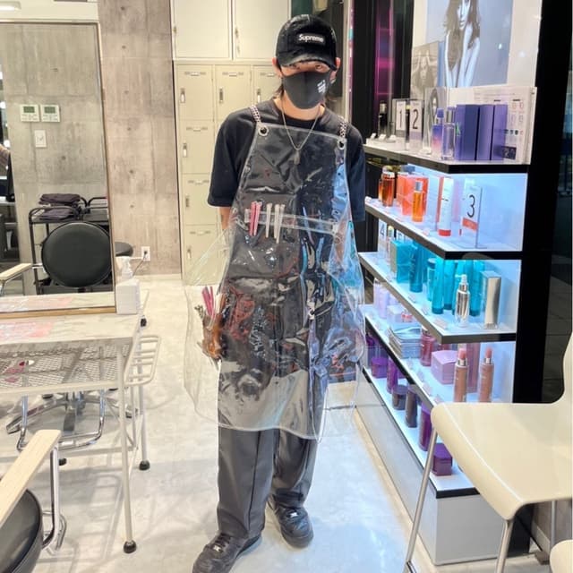 サロン透明エプロン INVISIBLE APRON (クリア) 1