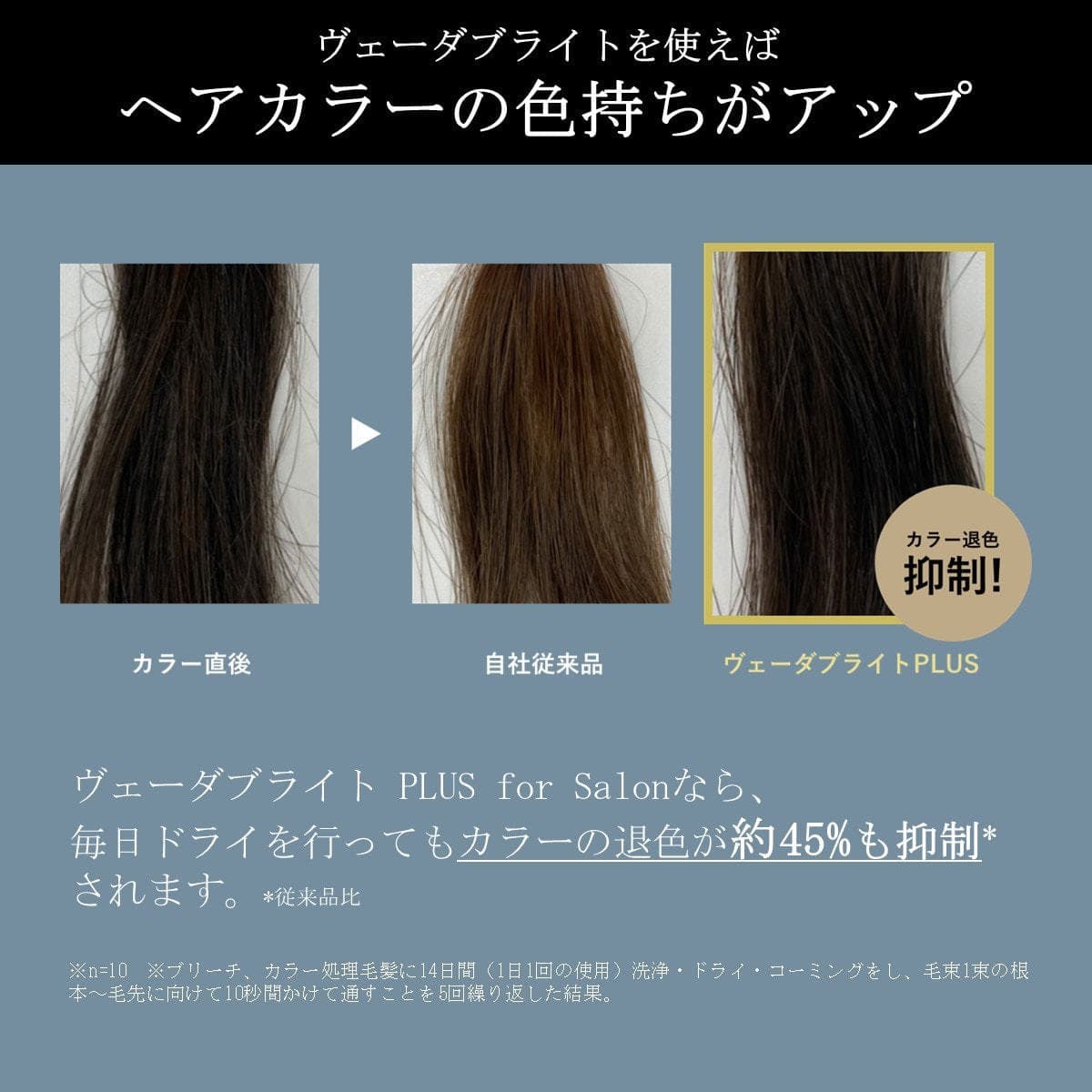 ヴェーダブライト PLUS BS for Salon ヘアドライヤー（1250W） 10