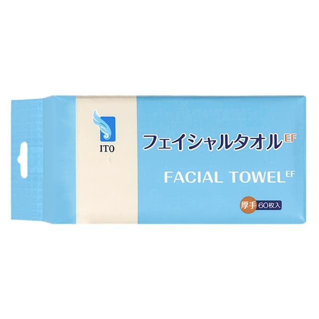 ITOフェイシャルタオルEF 約200×185㎜(60枚) 1
