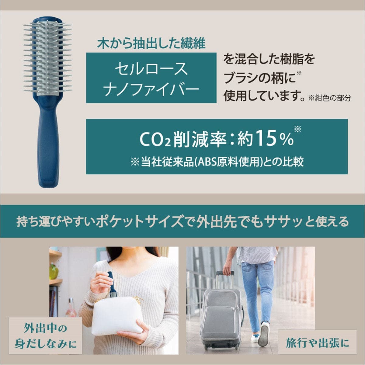 ポケッタ ミニブローブラシ PC-900 3