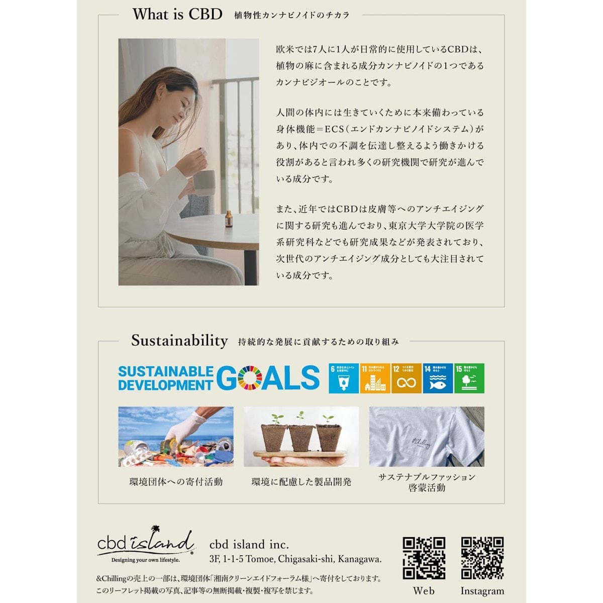 &Chilling CBD パフュームトリートメント イエロービーチgM. 75ml 4