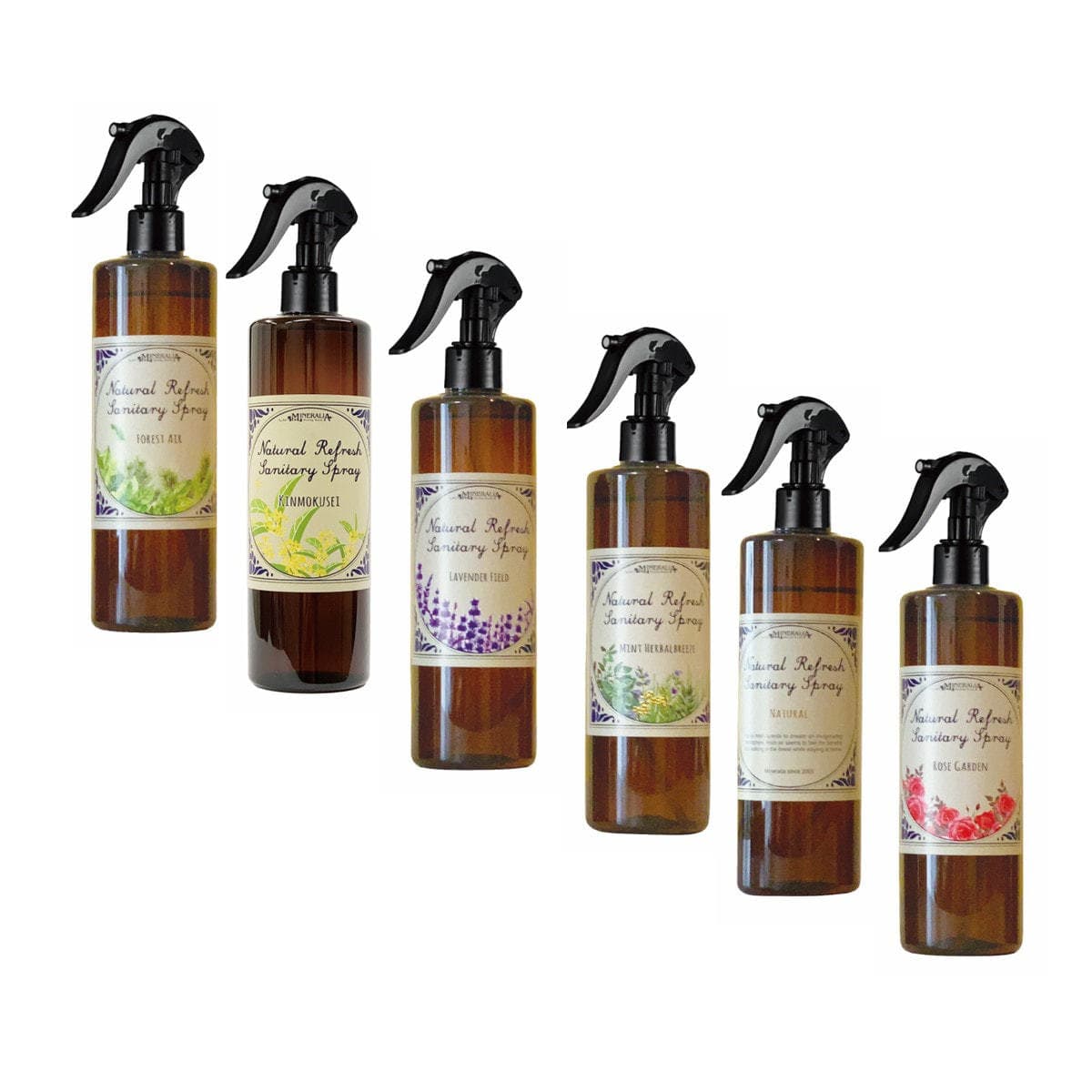 ミネラリア ナチュラルリフレッシュサニタリースプレー キンモクセイ 200ml×3 2
