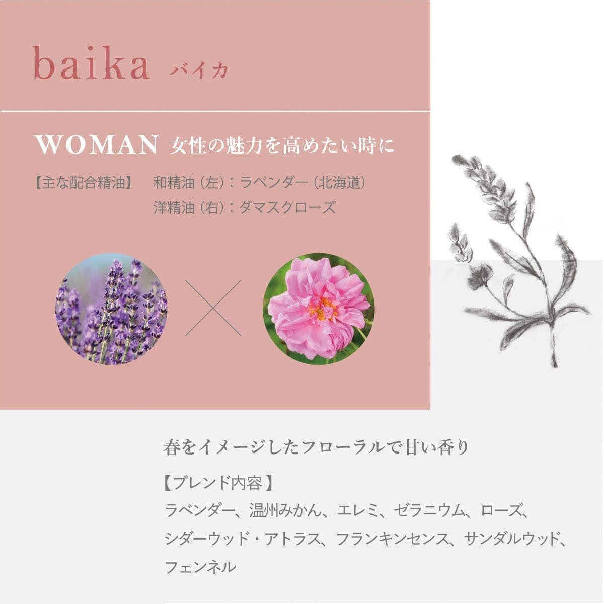 フレーバーライフ hanatomi ハンドクリーム baika(バイカ) 40g 2
