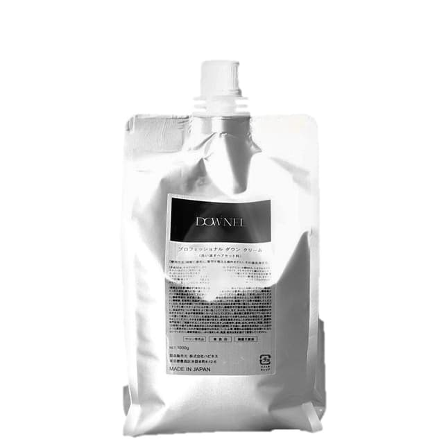 DOWNEL(ダウネル) プロフェッショナルダウンクリーム 1000g≪1浴式/ダウンパーマ薬剤≫ 1