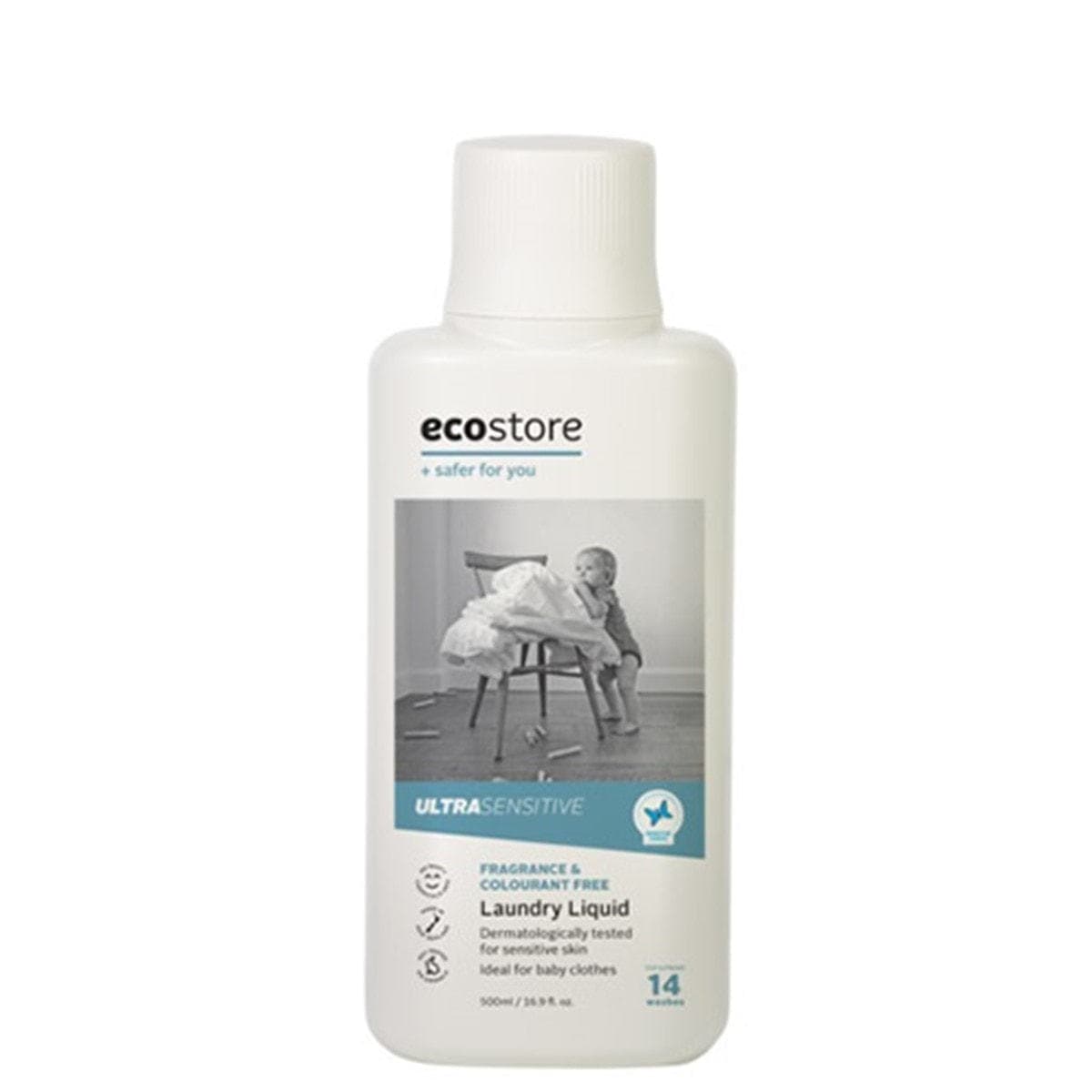 eco store(エコストア) ランドリーリキッド 無香料 500ml 1
