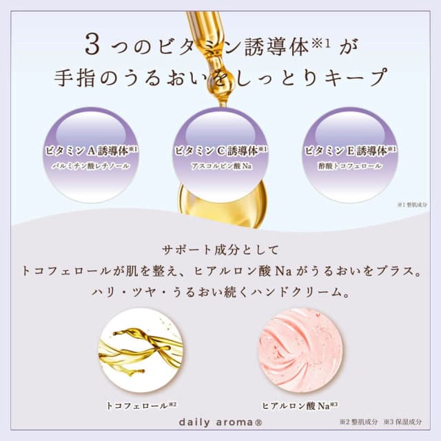 デイリーアロマジャパン 富士山ぶどう 巨峰ハンドクリーム DA 20ｇ 3