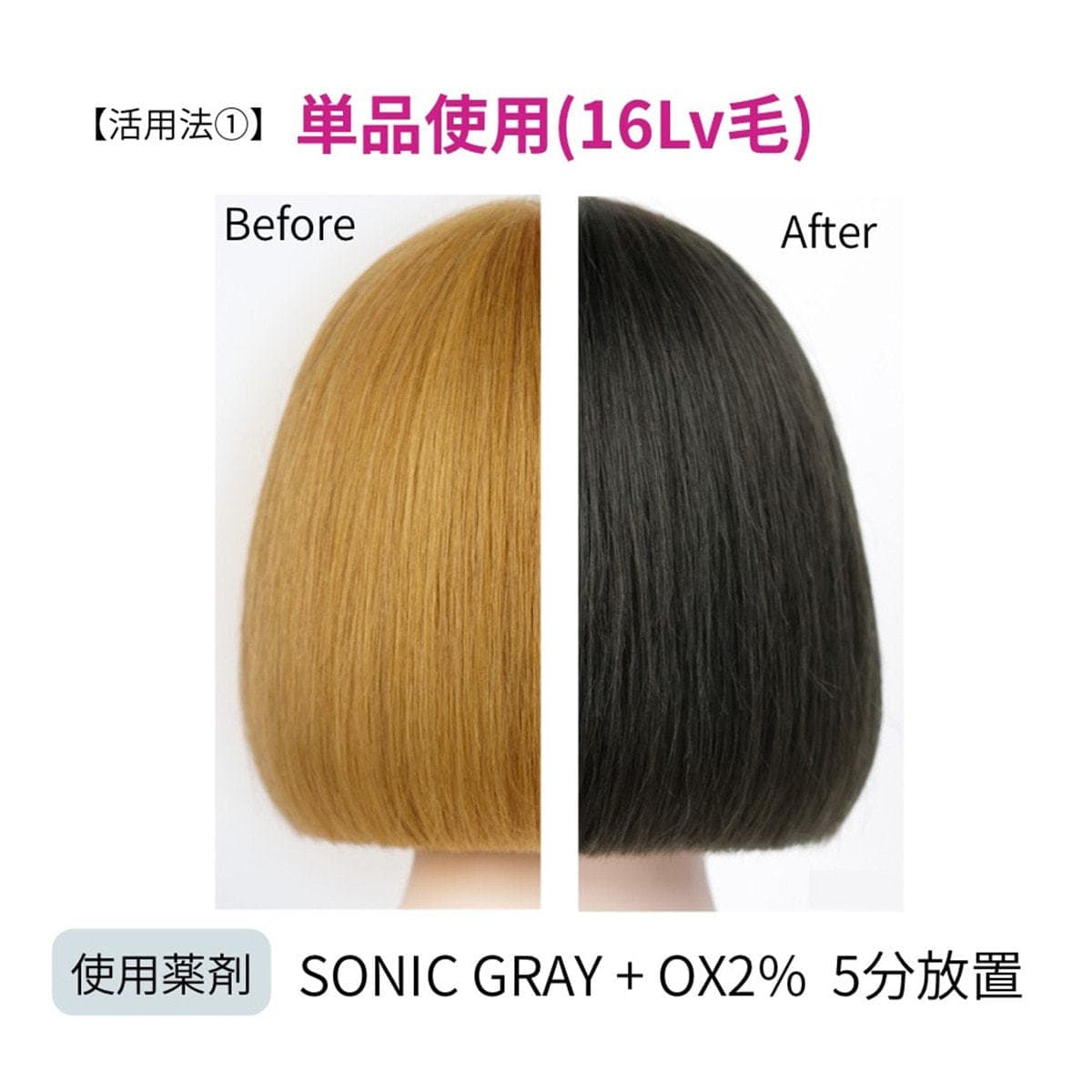 イロジカケ S GY(ソニックグレー)(ファッションカラー) 80g【医薬部外品】 3