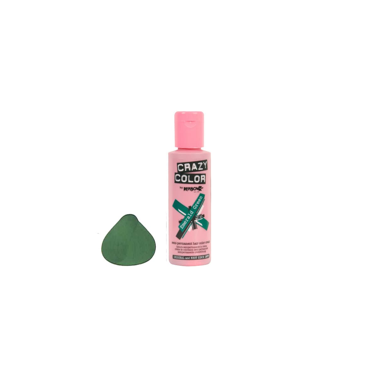 クレイジーカラー 100ml〈エメラルドグリーン〉 2