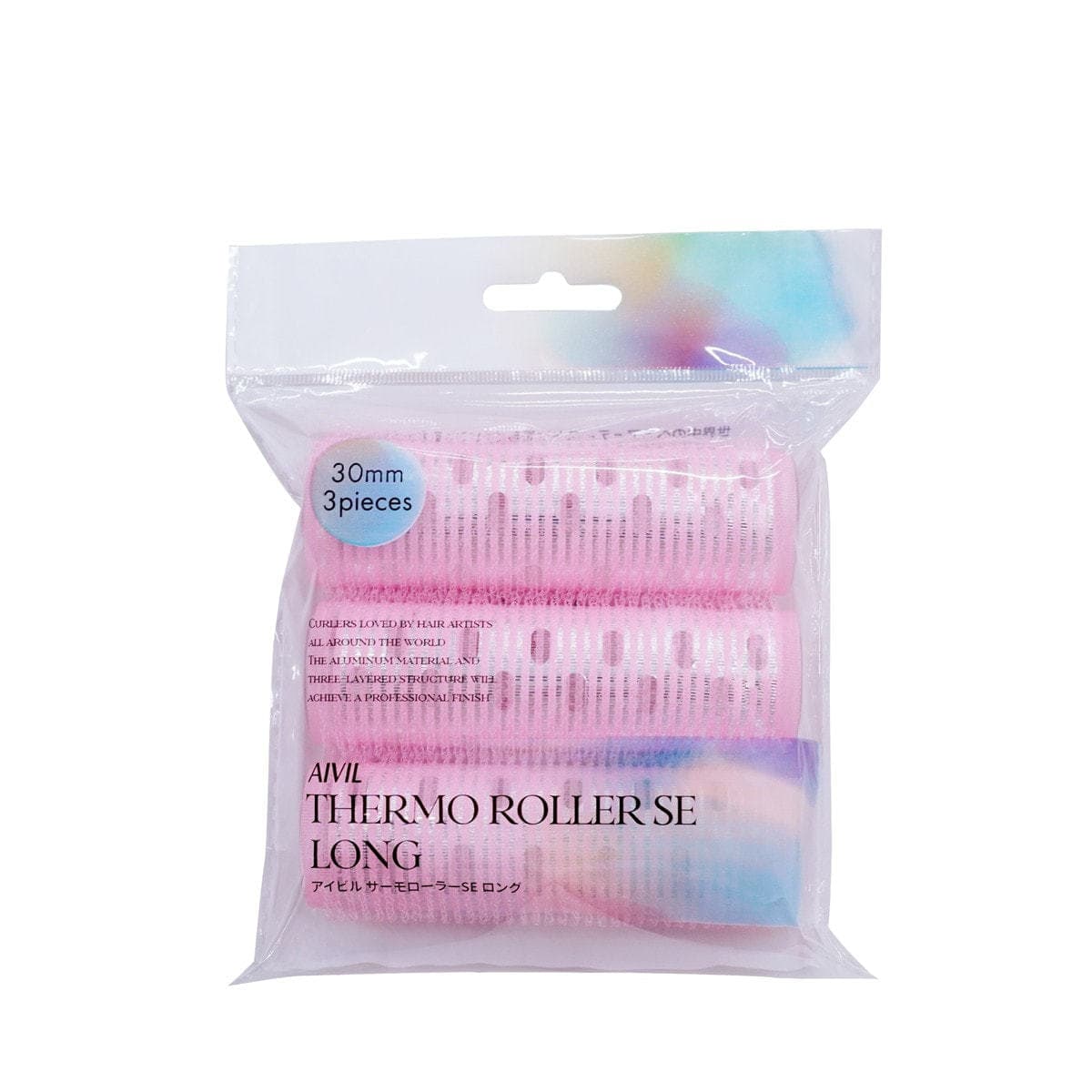 アイビル サーモローラーSEロング ライトピンク 30mm（3本入り） 1