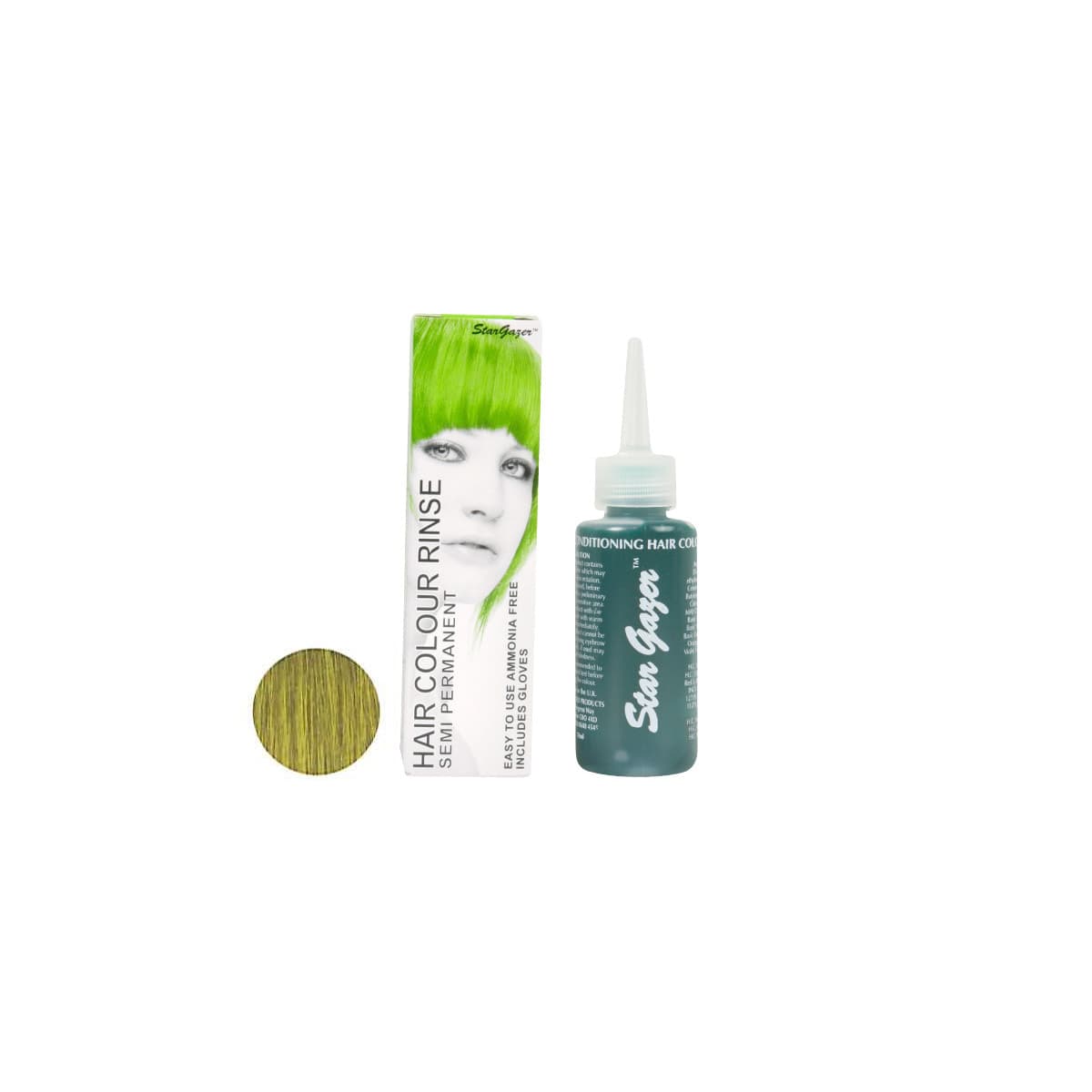スターゲイザー ヘアカラーリンス 70ml<アフリカングリ―ン> 2