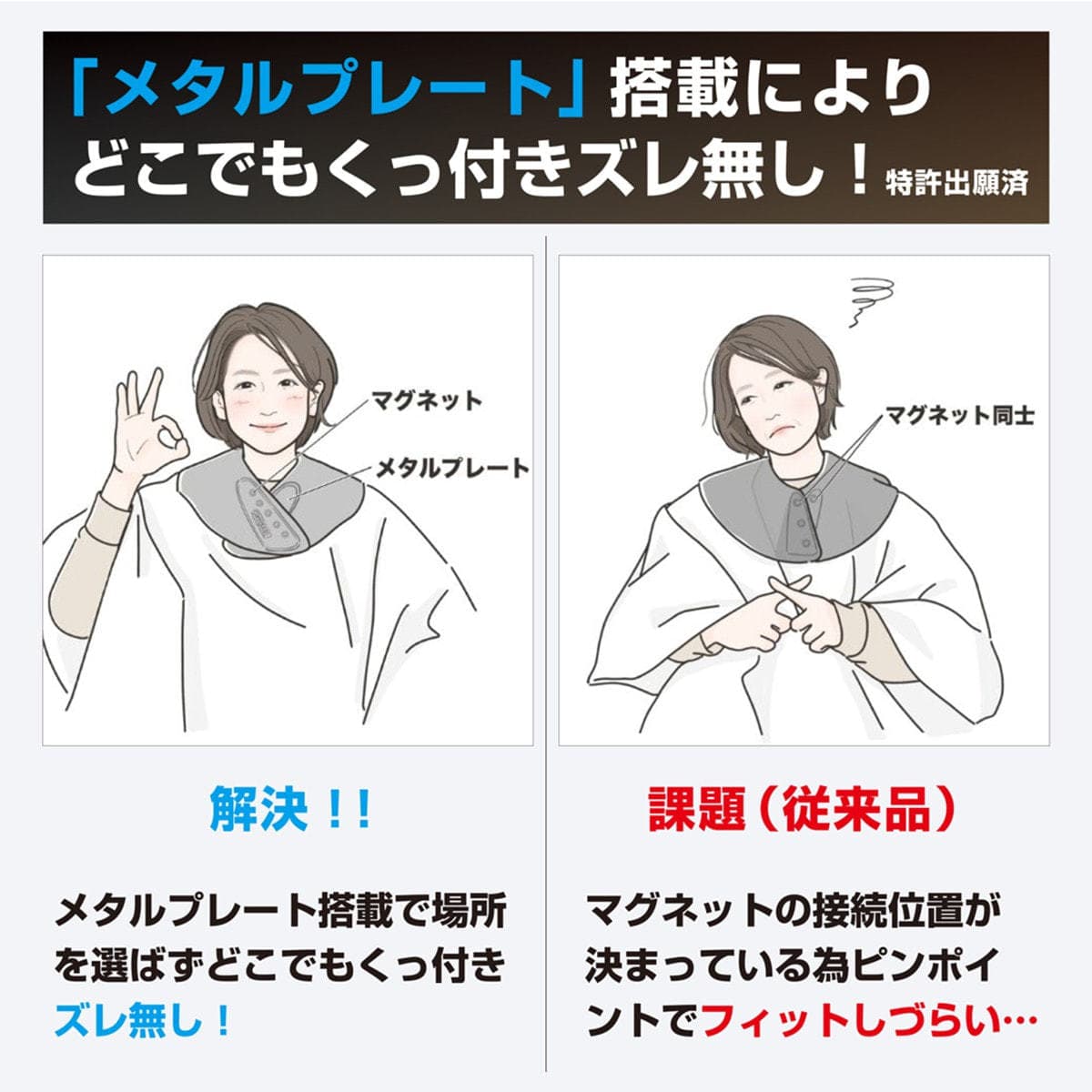 ネックマグ　グレー 5