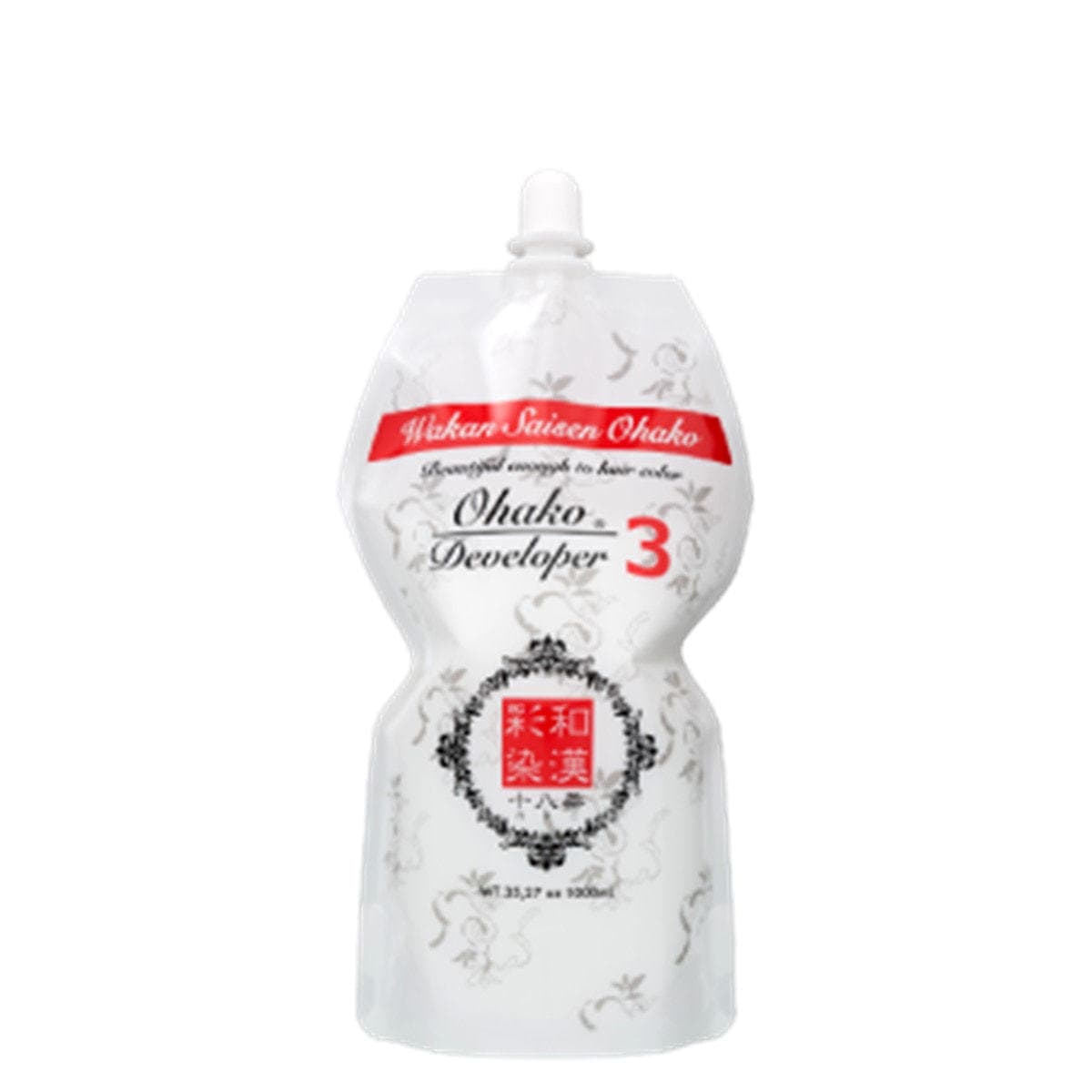 和漢彩染 十八番 デベロッパー 3％ 1000ml 【医薬部外品】 1