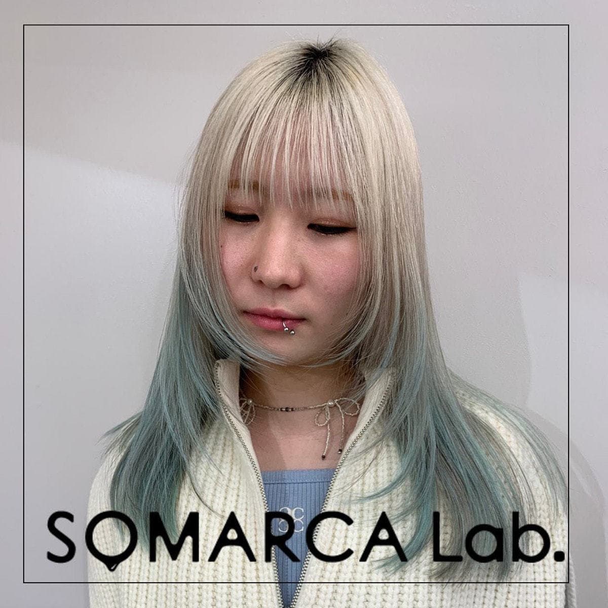 ソマルカラボ カラージェリー シアン 240g 5