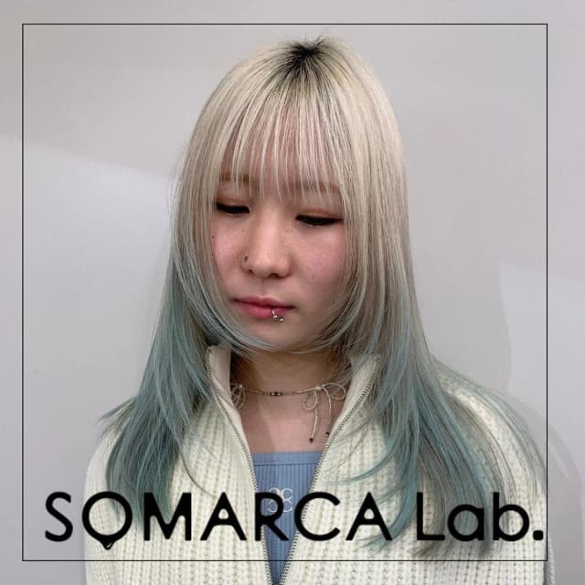 ソマルカラボ カラージェリー シアン 240g 5