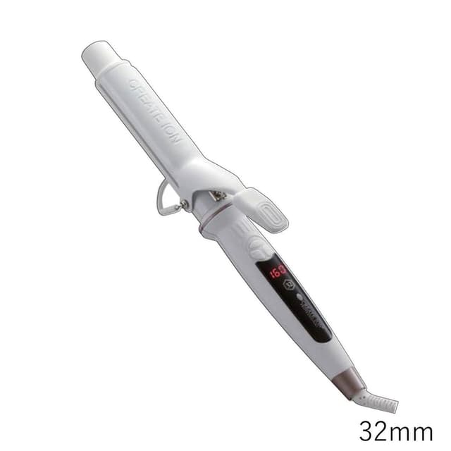 クレイツイオン エレメアカールアイロン 32mm SC-G73310W ホワイト 1