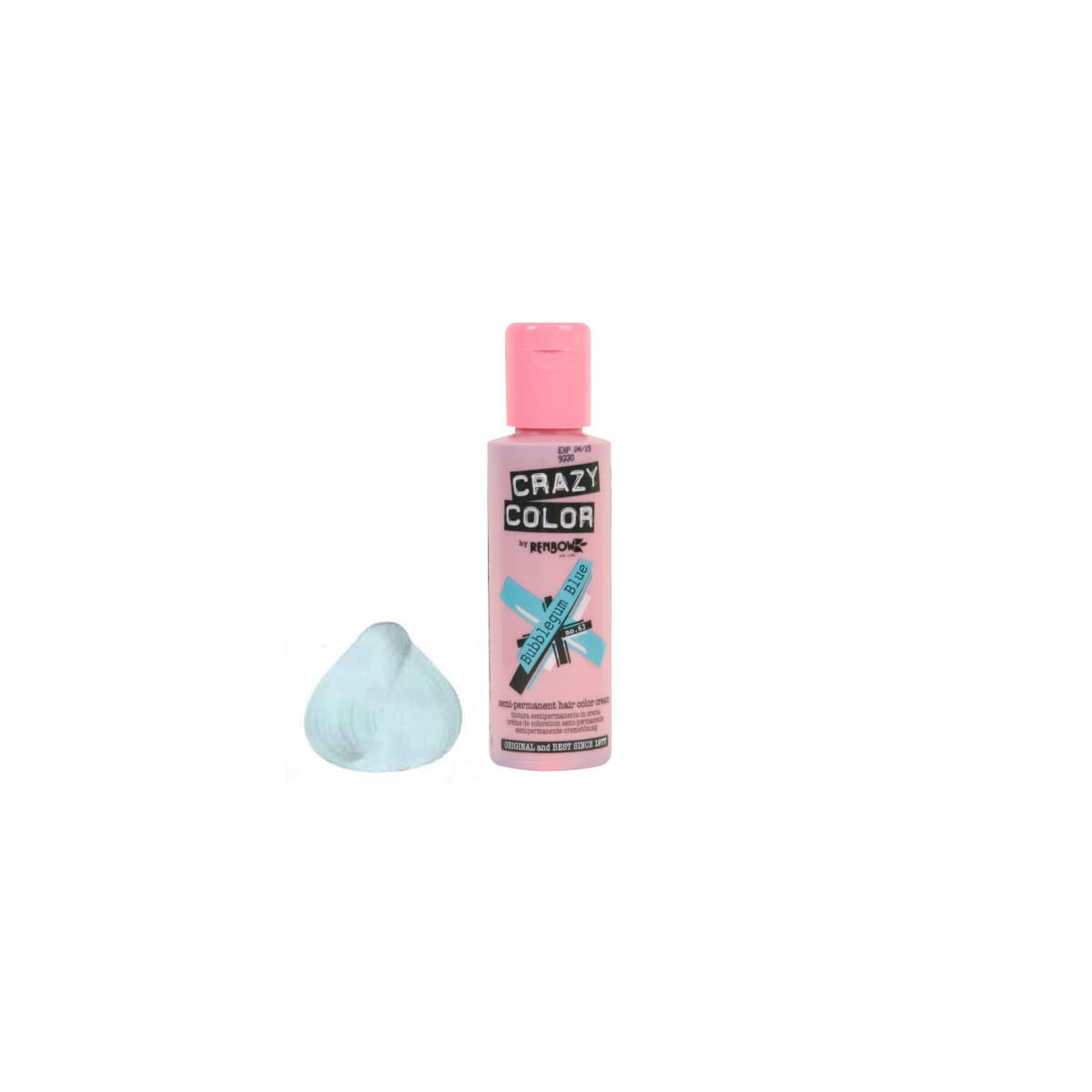 クレイジーカラー 100ml〈バブルガムブルー〉 2