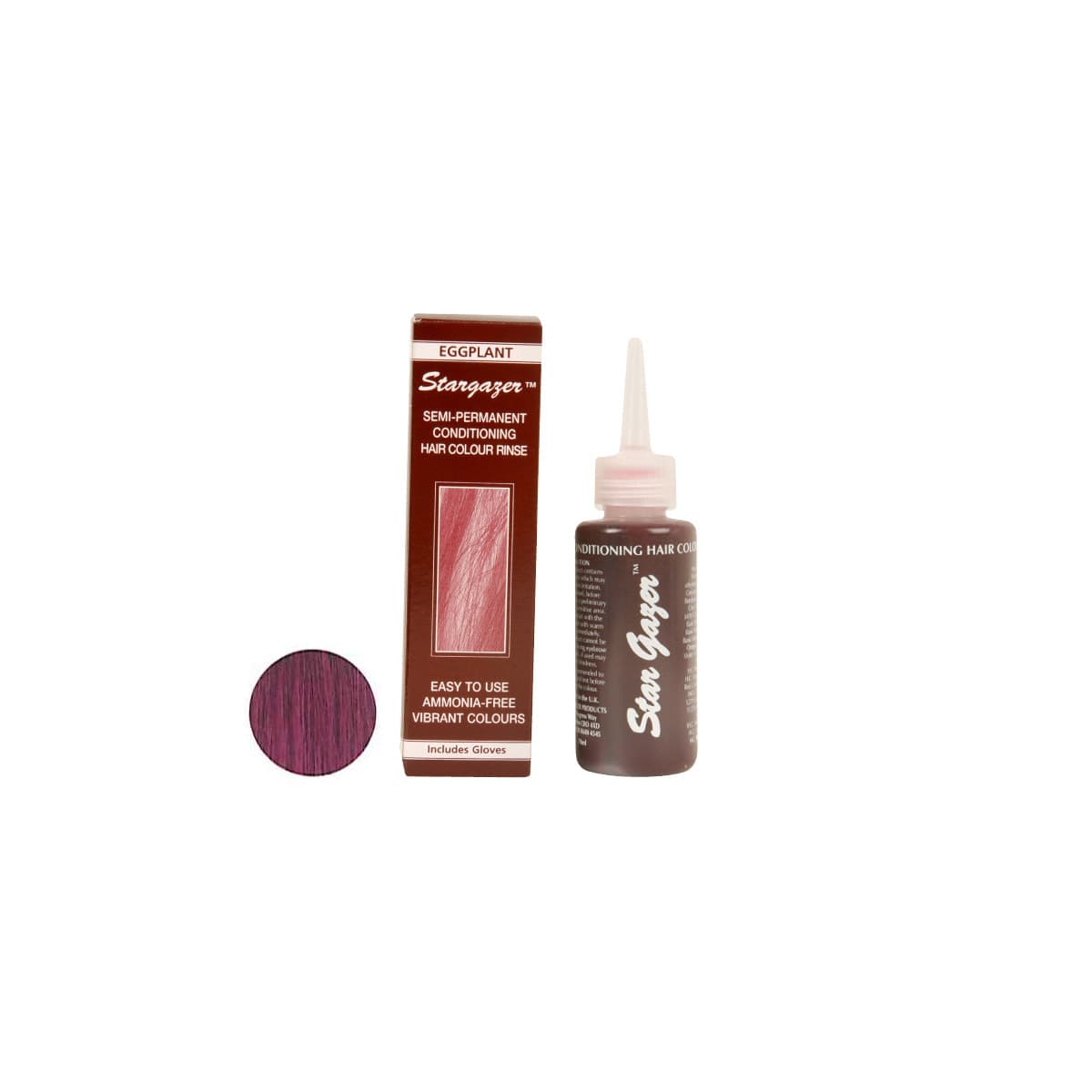 スターゲイザー ヘアカラーリンス 70ml<エッグプラント> 2