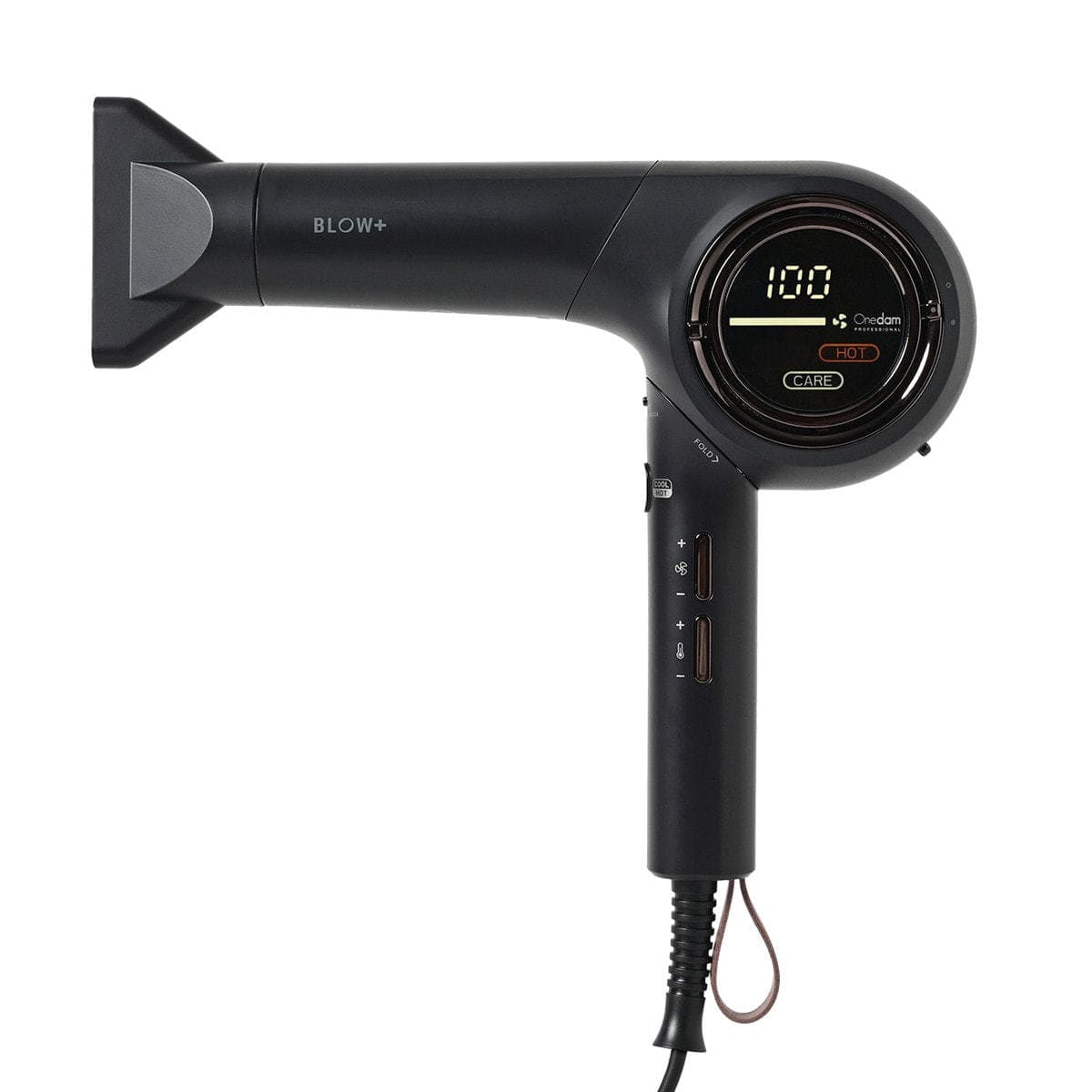ワンダム プラズマケア ヘアドライヤー BLOW+（ブロープラス）ABD-702FBK ブラック（1200W）  2