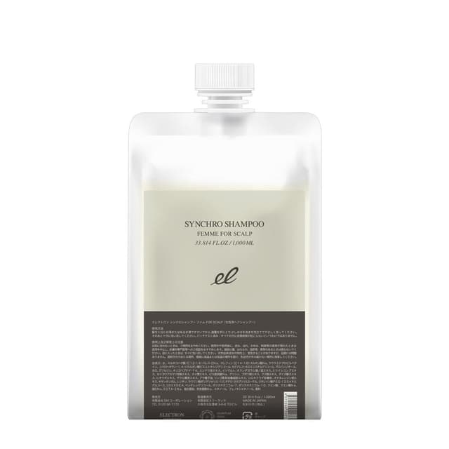 エレクトロン コスメティクス シンクロシャンプー ファム FOR SCALP  1000ml 【業務用】 1