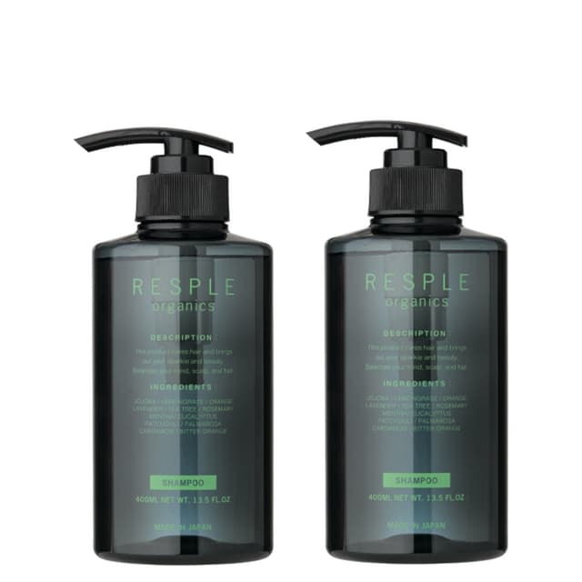レスプル オーガニクス リフレッシュシャンプー 400ml×2本 1