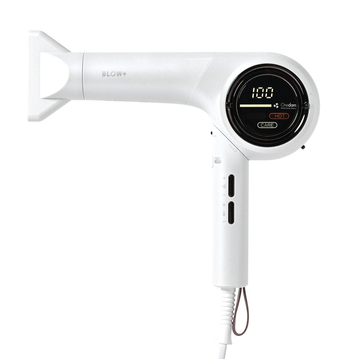 ワンダム プラズマケア ヘアドライヤー BLOW+（ブロープラス）ABD-702FWH ホワイト （1200W）  2
