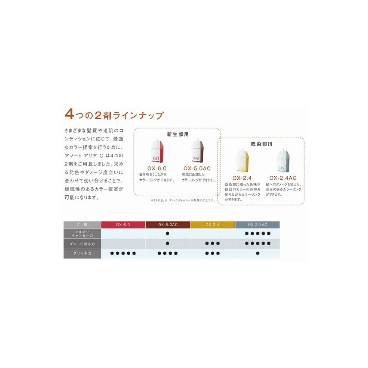 アソート アリアC OX-2.4AC 1000ml【医薬部外品】 2
