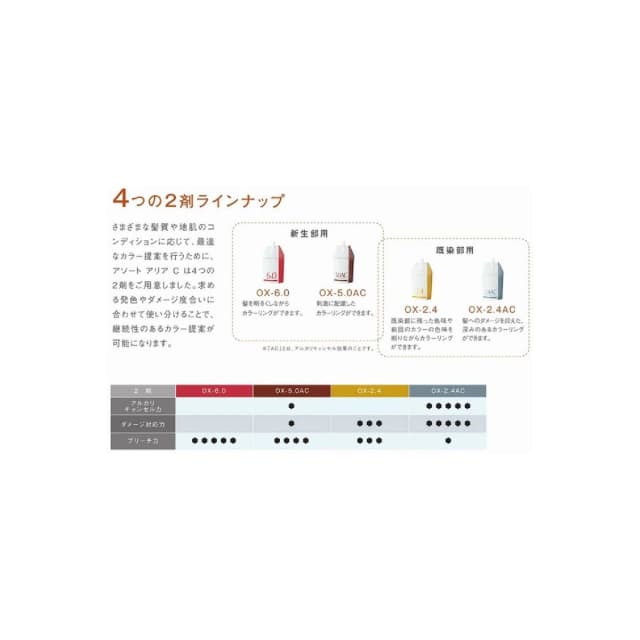アソート アリアC OX-2.4AC 1000ml【医薬部外品】 2