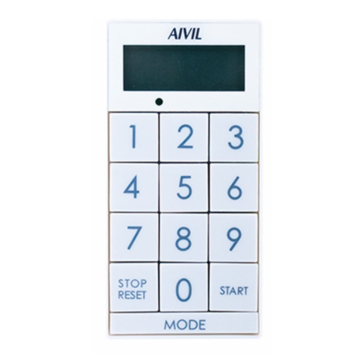 アイビル デジタルタイマー スリムキューブ（ホワイト）Z-430WT 1