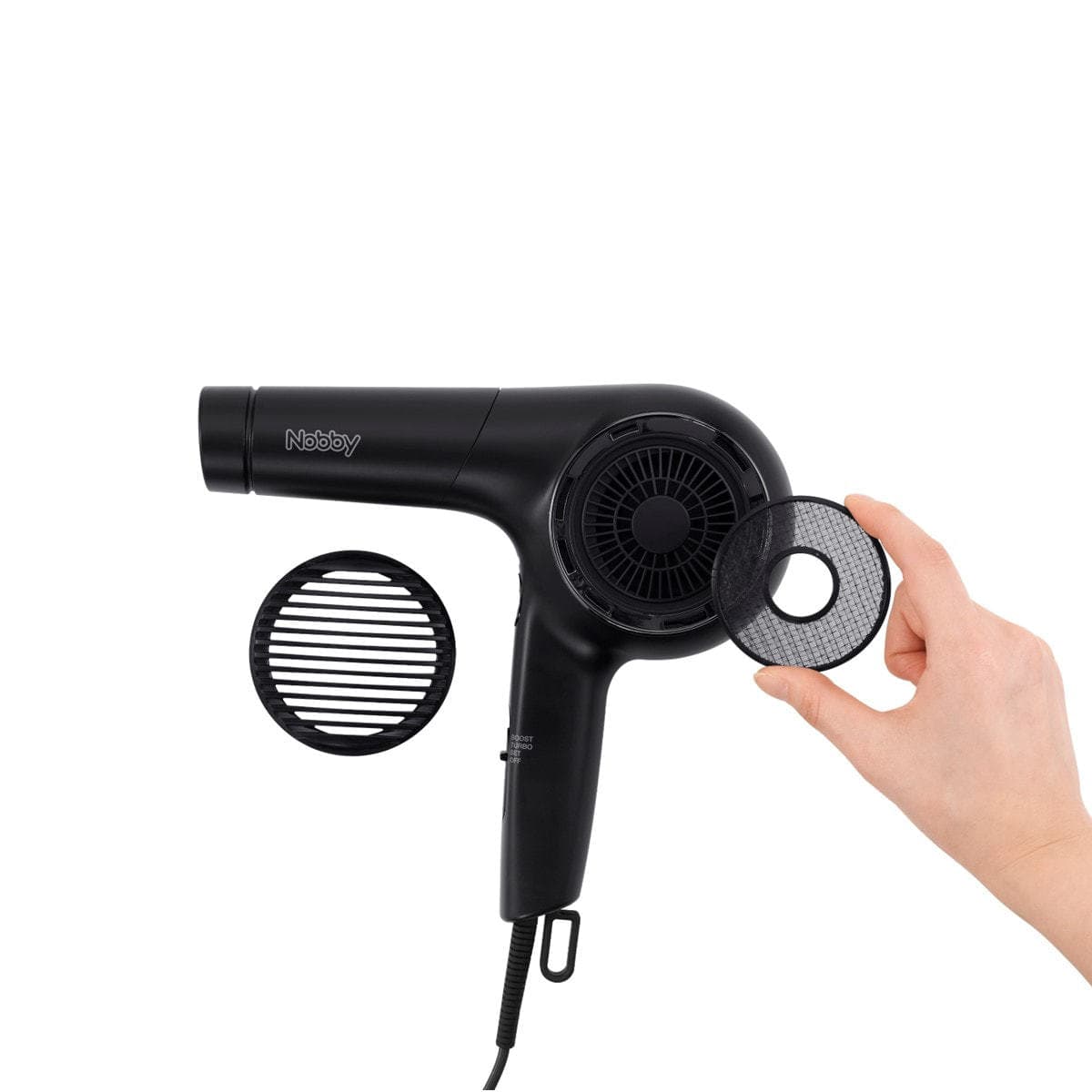 ノビー NB4100-K マイナスイオンヘアードライヤー(1400W)ブラック 2